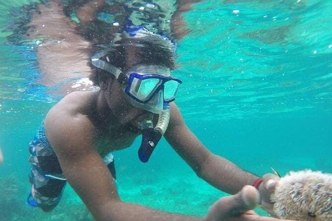 Adventurous-Snorkeling With Sightseeing of Montego Bay - First stop: white sand beach and snorkeling gear