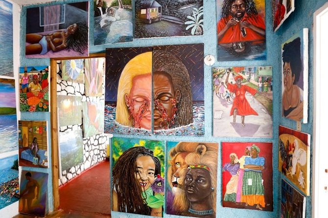 Ahhh Ras Natango Gallery and Garden Private Transfer - A Refreshing Montego Bay Break With Art and Nature Together