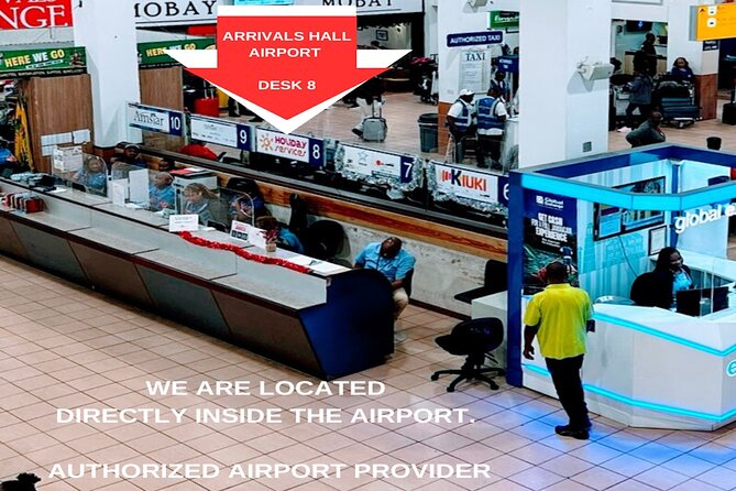 AirBnB/Hotel MBJ Airport Shuttle to all areas -one way/round trip - Where you meet the shuttle at Sangster International (MBJ)
