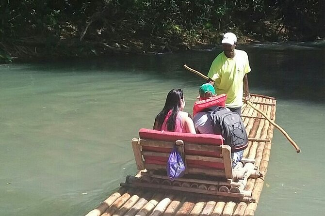 An Evening on the Lagoon: Martha Rafting, Luminous Lagoon and Falmouth Highlight - Lunch and the Jamaican beach party: the social payoff