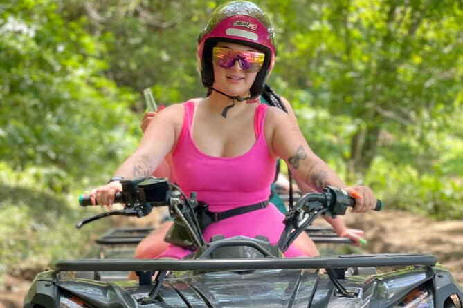 ATV and Bamboo Rafting With limestone foot massage and transport - Bamboo Rafting: A Slower Pace After the Throttle