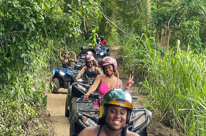 ATV and Bamboo Rafting with Transport from Montego Bay - Moving to Lethe community: the transition that turns the day into a story