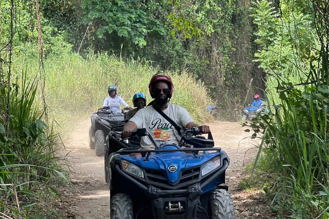ATV and Zipline Combo from Montego Bay with Transportation - ATV ride through rugged countryside: what to expect on the ground