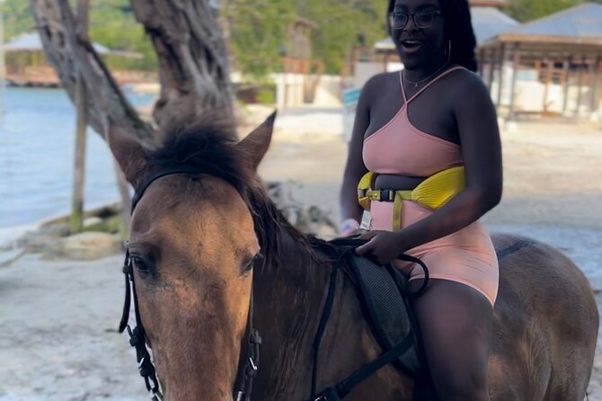 ATV, Bamboo Rafting , Horseback Ride & Blue Hole Falls Ocho Rios - St. Anns Bay Horseback Ride With A Sea Swim Finish