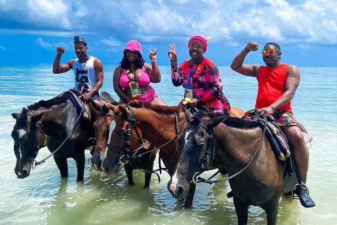 ATV, Bamboo Rafting , Horseback Ride & Blue Hole Falls Ocho Rios - Private Pickup From Montego Bay, Then Ocho Rios Pacing