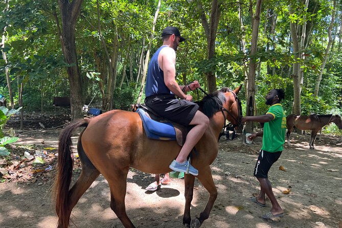 ATV, Bamboo Rafting, Horseback Ride From Montego Bay- Private - Ocho Rios Horseback Ride and Water Time