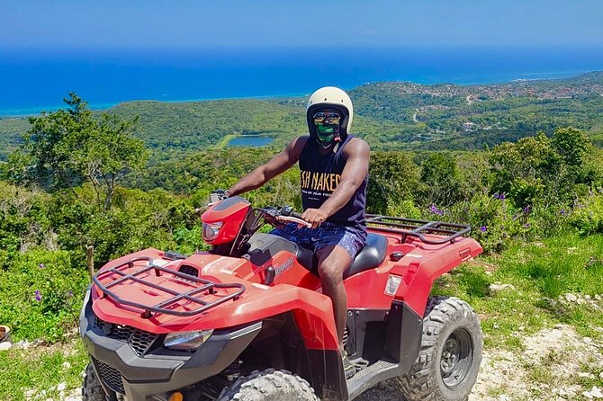 ATV , Bamboo Rafting & Horseback Riding tour from Montego bay - A half-day combo that swings from mud to sea