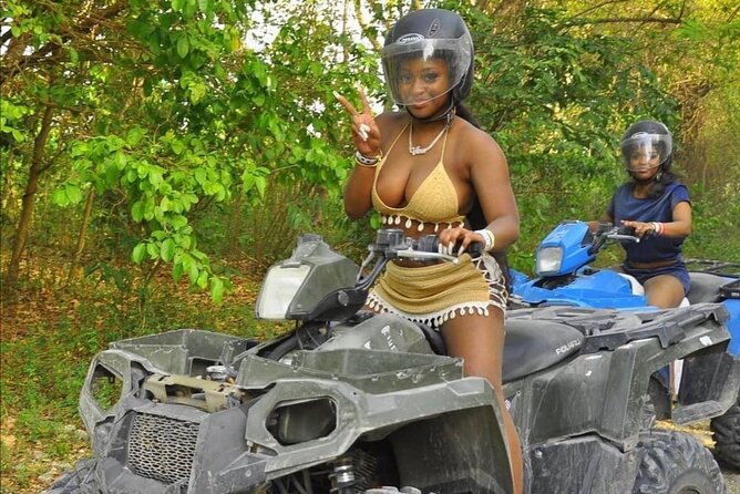 ATV Guided Tour including Transportation from Montego Bay - The ride itself: trails, mud, citrus areas, and mountain views