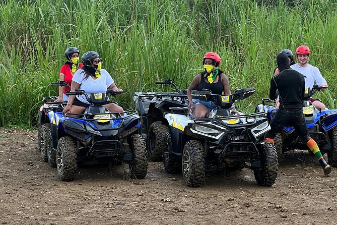 ATV Jungle Ride, Zipline and Ricks Cafe from Montego Bay - Montego Bay stop: ATV and zipline through muddy trails and up-stair climbs