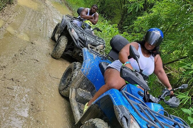 ATV Riding in Rainforest & Ricks Cafe from Montego Bay - How the ATV Safari Stop Actually Feels