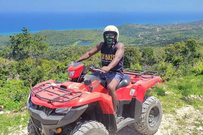 ATV, Zipline, Horseback, Bamboo Rafting & Catamaran Boat Jamaica - Getting picked up with Copely and staying comfortable all day