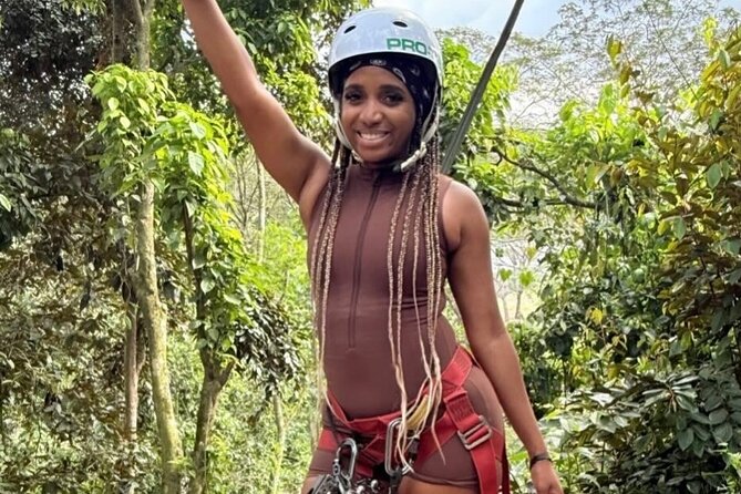 ATV Zipline Nature Walk Swing over Wishing River Kingston Jamaica - Nature walk plus free river access: A slower reset in the middle