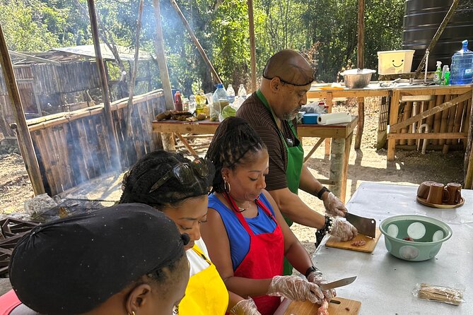 Authentic Jamaican Cooking Experience in the Mountain from mobay - Farm Grown Herbs, Produce, and Spices You Can Actually Identify