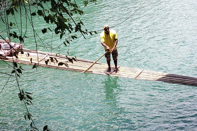 Bamboo Rafting and Boston Jerk Centre Tour in Portland Jamaica - A calm river day, run like a real local outing