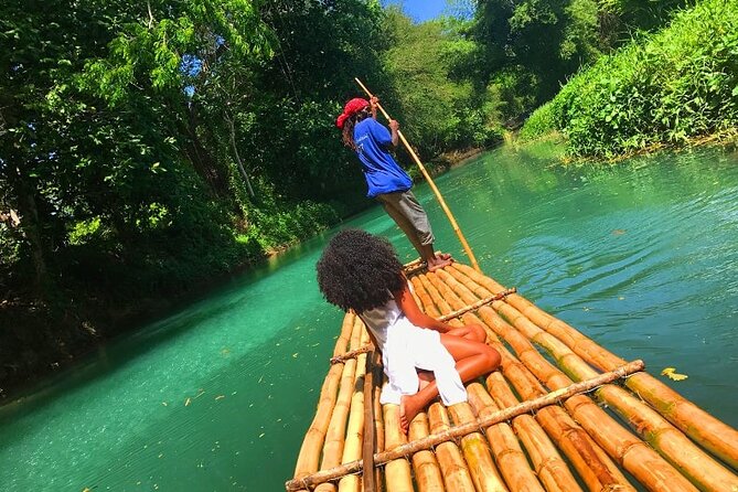 Bamboo rafting and Horseback ridding - Ending with a limestone massage of your choice