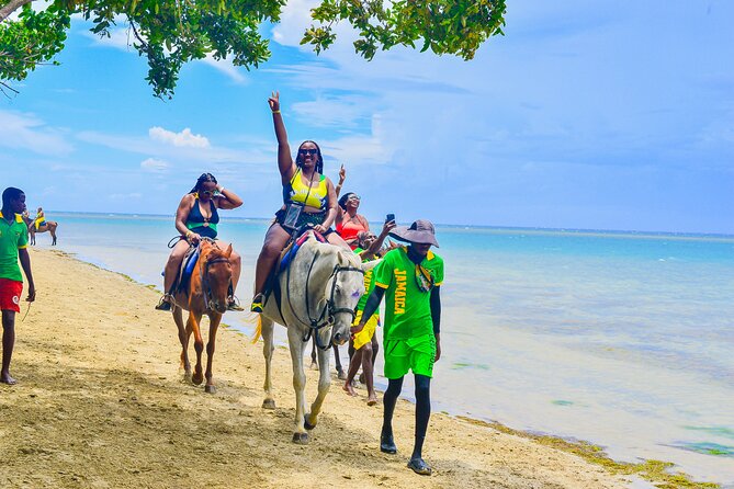 Bamboo Rafting and Horseback Riding Tour Montego Bay Jamaica - How the day runs from resort pickup to sea-side rides