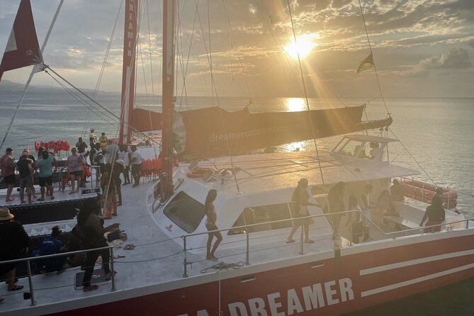 Bamboo Rafting, Catamaran Party Cruise and Ricks Cafe - Price and what you actually get for $110 per person