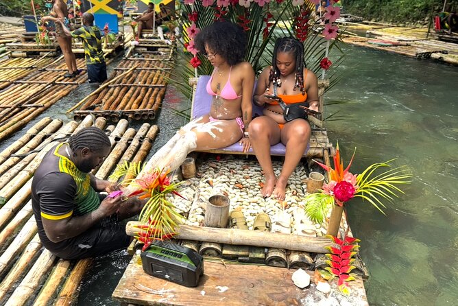 Bamboo Rafting, Catamaran Party Cruise and Snorkeling in Jamaica - Montego Bay to the Great River, with a late-afternoon start