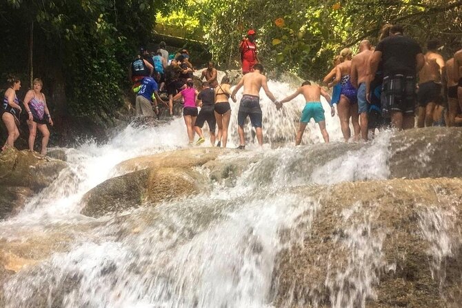 Bamboo Rafting, Dunn's River Falls and Horseback Riding Private Tour - Martha Brae Bamboo Rafting: Calm Water and Jamaica Stories