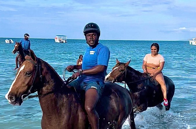 Bamboo Rafting, Dunns River , Zipline And Horseback Ride Combo - White River bamboo rafting: calm water, clear views, and limestone rocks