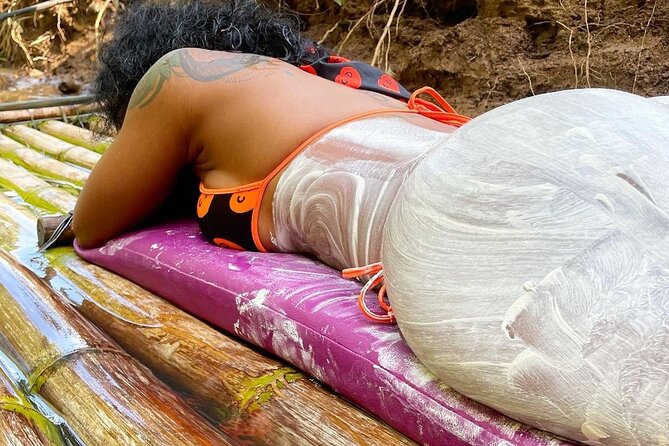 Bamboo Rafting, Limestone Foot Massage, Parasailing Private Tour - Lethe Estate bamboo rafting on the Lethe River (with reggae)