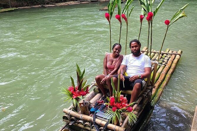 Bamboo Rafting Tour with Limestone Foot Massage in Montego Bay - Stop 1, Lethe River: Raft Men, Crystal Water, and Photo Moments