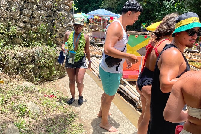 Bamboo Rafting w/ Limestone Massage Montego Bay Jamaica - The Real Value of the $22.50 Price From Montego Bay