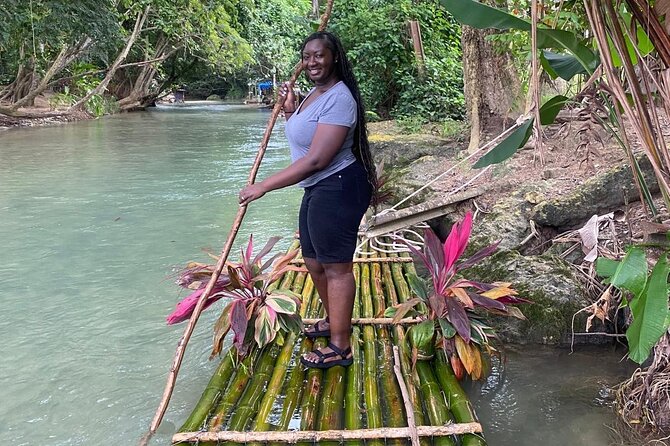Bamboo River Rafting from Ocho Rios Jamaica - On the water: what the bamboo raft experience is like