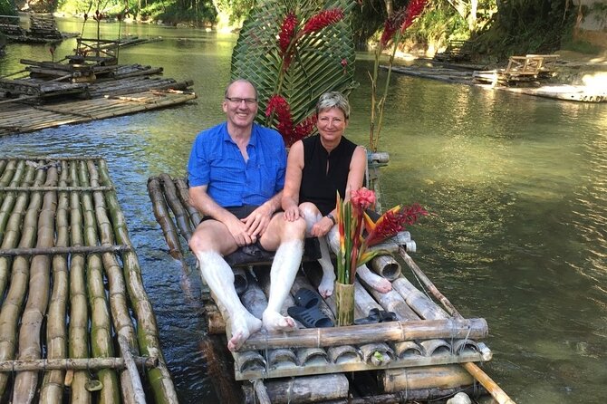 Bamboo River Rafting Limestone Foot Massage in Montego Bay Ja. - Bamboo rafting on the Lethe River: what the ride feels like