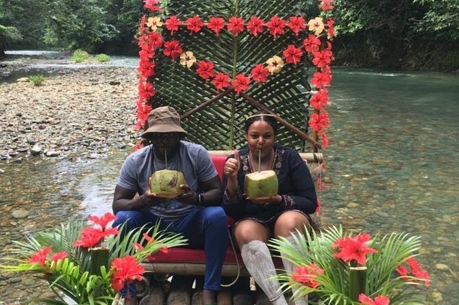 Bamboo River Rafting Limestone Foot Massage in Montego Bay Ja. - How the timing works: 1 to 2 hours on the water, then you’re done
