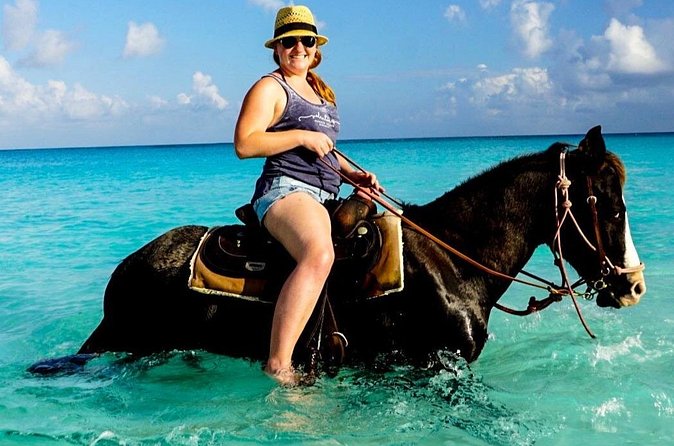 Beach Horseback Riding and Dunn’s River Falls - Stop 2 at Dunn’s River Falls: terrace climb and human chain