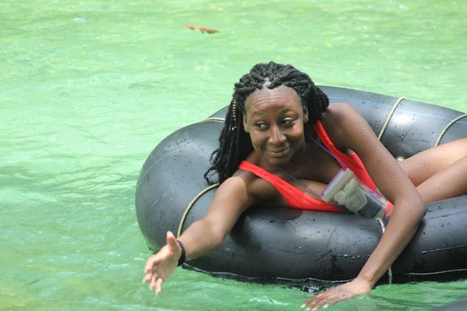Blue Hole Adventurous and Relaxing River Tubing water Activities in Ocho Rios - White River tubing with modified bottomed tubes