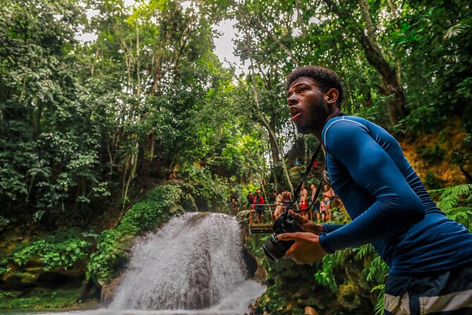 Blue Hole and Atv with lunch Stop from Montego Bay and Falmouth - Blue Hole Time: Mini Falls, Rope Swings, Cliff Jumping, and Lagoons