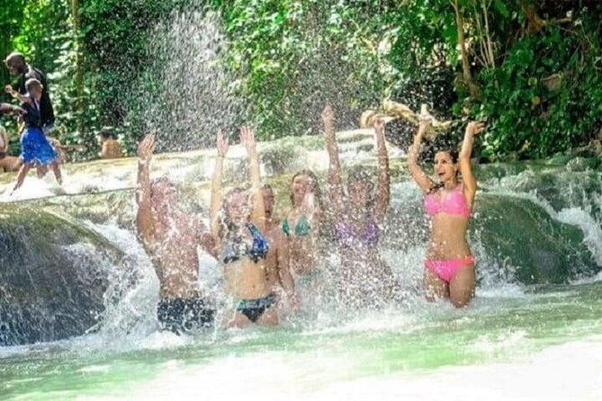 Blue Hole and Dunn's Falls Tour from Falmouth - Stop 1 at the Blue Hole: secret falls, rope swings, and lagoon swimming