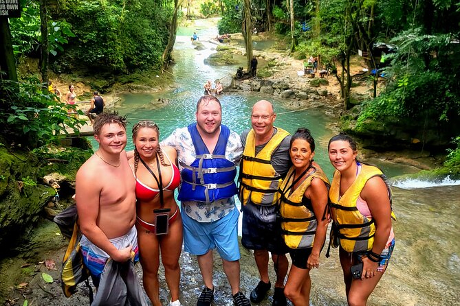 Blue Hole and Dunn's River Falls Ocho rios - Pickup, Mobile Tickets, and the Day-Of Flow