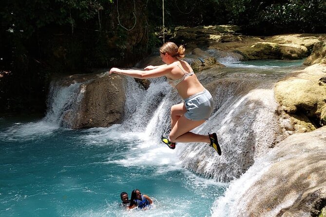 Blue Hole and Dunns River Falls the Number One Rated Excursions - Dunn’s River Falls: The 180-Foot Climb And How To Make It Fun
