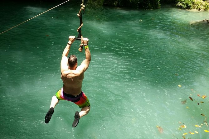 Blue Hole and Martha Brae Full-Day Tour from Montego Bay - Stop 3: Scotchies Jerk Stop for Real Jamaica Flavor