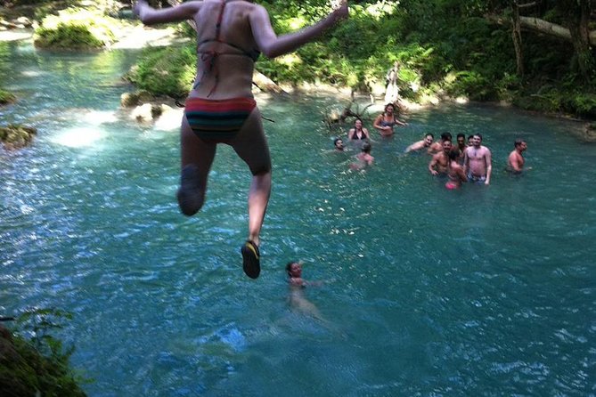 Blue Hole and River Tubing Combo Tour from Ocho Rios - White River tubing: reggae, a lazy float, and guide-led comfort