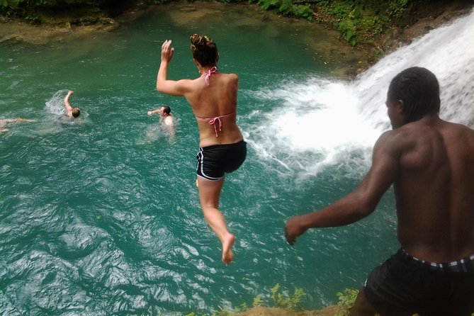 Blue Hole and River Tubing from Montego Bay - Blue Hole and White River in One Easy Plan