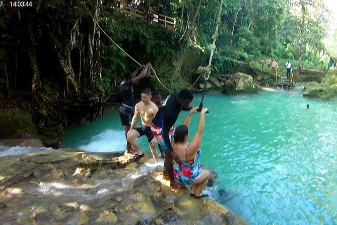 Blue Hole and Secret Falls plus Dunn's River Falls Combo Tour - Key highlights to know before you go