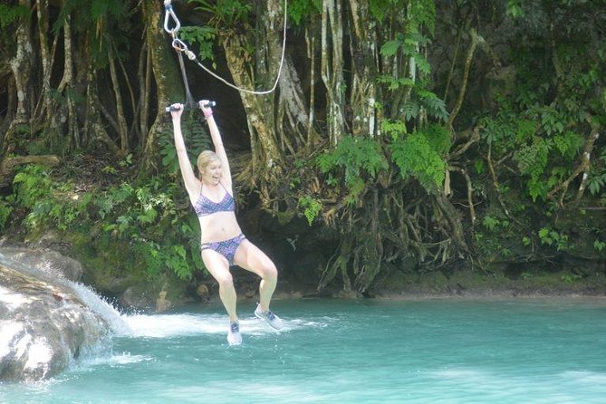 Blue Hole and Secret Falls plus Dunn's River Falls Combo Tour - Blue Hole and Secret Falls: the adventure you can scale up