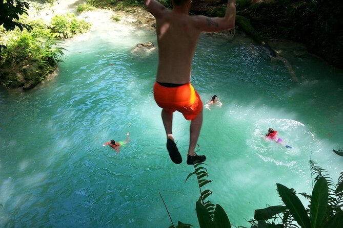 Blue Hole Ocho Rios - Island Gully Falls waterfall levels: where the hike gets real