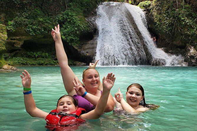 Blue Hole Ocho Rios (Island Gully Falls) - Safety on the paths and around the water, with real coaching