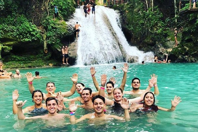 Blue Hole Ocho Rios (Island Gully Falls) - Transfers and the ticket redemption point near SeaStar Villa Blue Lagoon