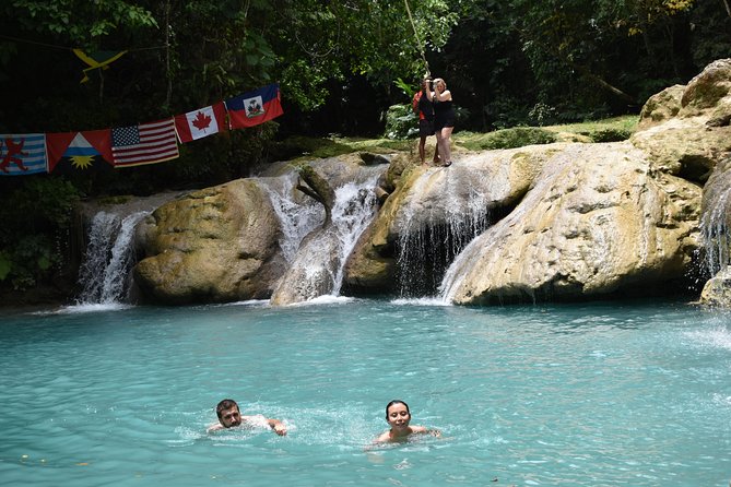 Blue Hole plus Secret Falls & Dunn's River Falls from Grand Palladium - The Big Picture: How Blue Hole, Secret Falls, and Dunn’s River Falls Connect