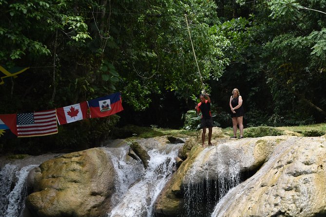 Blue Hole plus Secret Falls & Dunn's River Falls from Grand Palladium - Plantation Stop Energy: Rose Hall and Greenwood Great Houses