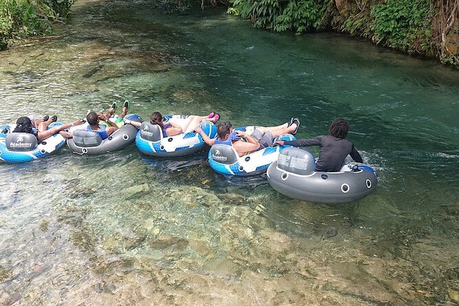 Blue Hole, River Tubing, Lunch Stop from Montego Bay and Falmouth - Lunch Stop: Authentic Jamaican Food, Paid Separately