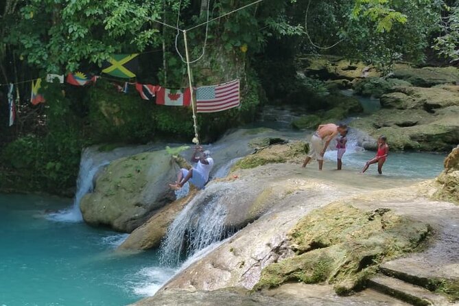 Blue Hole/Secert falls and Dunns River Combo Tour - Ocho Rios at Blue Hole and Secret Falls: Swim Time With a Lifeguard Guide