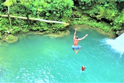 Blue Hole & Secret Falls Day-Trip with Shopping from Grand Palladium
