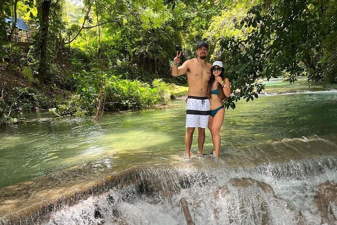 Blue Hole, Secret Falls & River Rapids Tubing from Montego Bay - The guide experience, why Shane is a big deal here